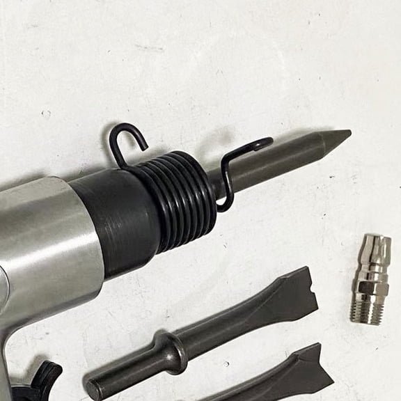 Mobestech 5Pcs Air Hammer Springs Black Alloy Heavy-duty Tasks Retainer For Mechanical Processing