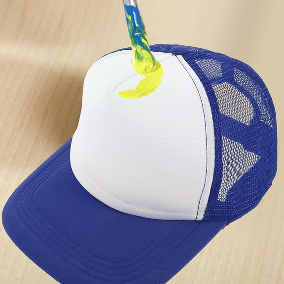 Mobestech 5-Pack Mesh Baseball Hats for Sublimation Printing, Heat Transfer, and Casual Everyday Wear