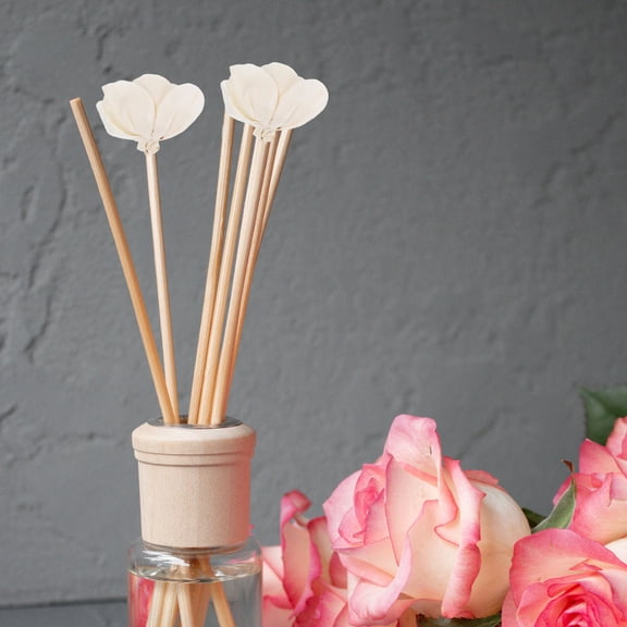 Mobestech 6pcs Dried Flower Aromatherapy Diffusers Paper Grass Aroma Flower for Bathroom