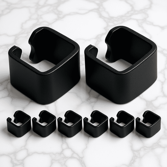 Mobestech 8Pcs Floor Jack Steel Claw Clips for Car Maintenance and Repair