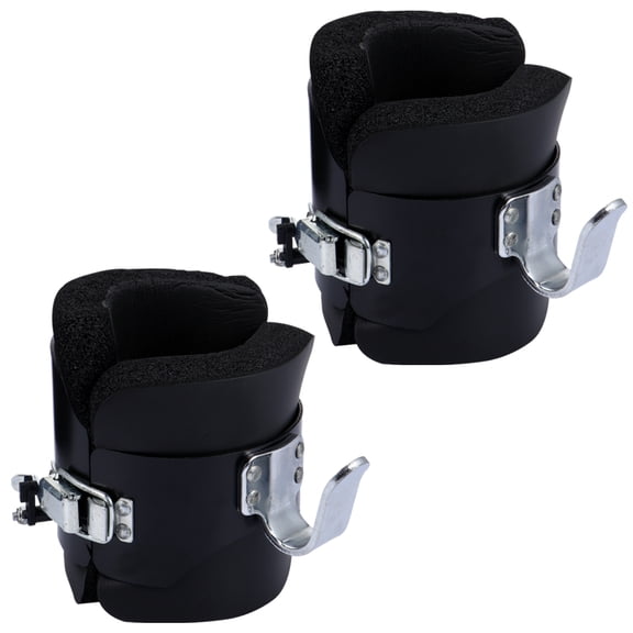 Mobestech Ankle Gravity Boots for Gym Use Black Inversion Boots to Separate Spinal Discs and Stretch