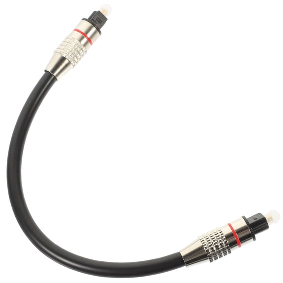 Mobestech Audio Cable for Home Theater Black Optical Fiber with Soft Wire and High Signal Transmission