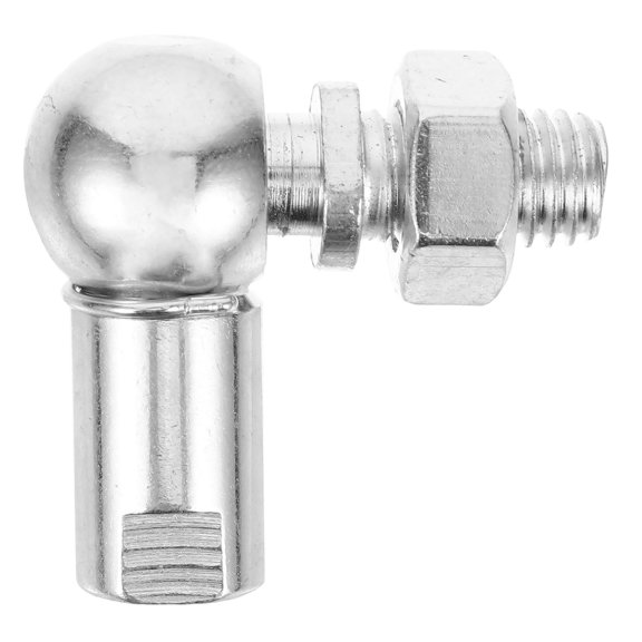 Mobestech Carbon Steel Link Tie Rod End Silver Ball Joint Head for Vehicle Application