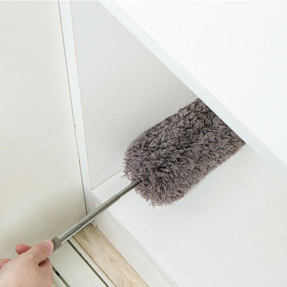 Mobestech Ceiling Fans Cleaner Dust Collection Duster for Households Grey 1Set