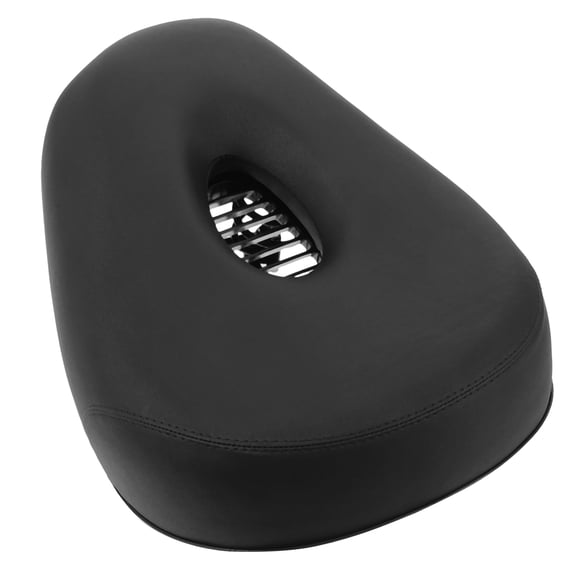 Mobestech Comfortable Black Bike Saddle with Waterproof Memory Foam for Electric and Cruiser Bikes