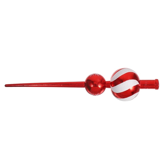 Mobestech Red Gourd Tree Topper Star, Plastic, Elegant and Compact for Home Use
