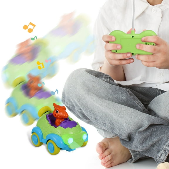 Mobestech Control Dinosaur Toys Multi Plastic Cartoon Dinosaur Shape For Indoor Play with Remote Controlled 1 Set