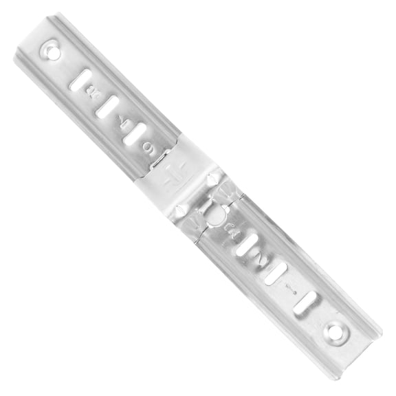 Mobestech Stainless Steel Drawer Slide Rail for Refrigerator Storage, Adjustable Height with Strong Support