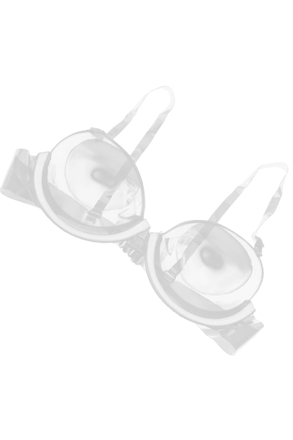 Clear Bra Transparent Disposable Bra with Anti-Slip and Comfortable Skin Touch