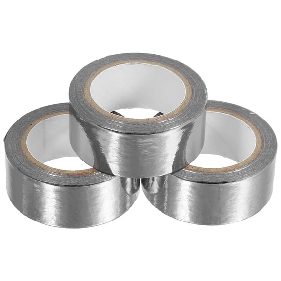 Mobestech Durable Plated Silver Washi Tape Sticker Roll for DIY Scrapbooking and Journal Decoration