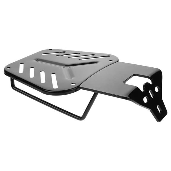 Mobestech Black Metal Motorbike Rear Tail Holder Rack 1 Piece Motorcycle Accessory