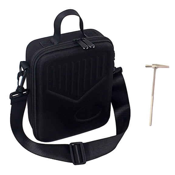 Mobestech Mbira Storage Bag Black Shoulder Strap Case for Outdoor Performance
