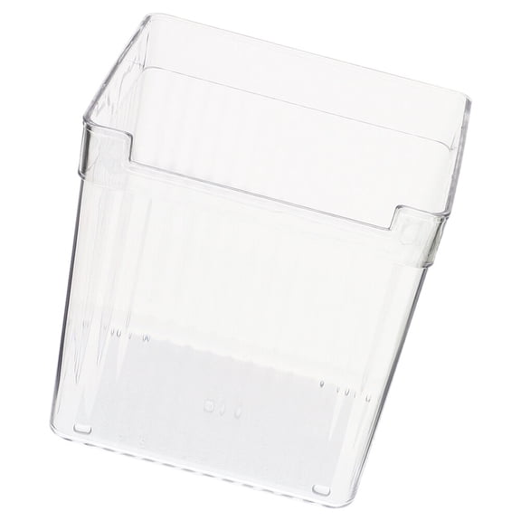 Mobestech Fridge Door Organizer Transparent Storage Box for Fruits and Vegetables