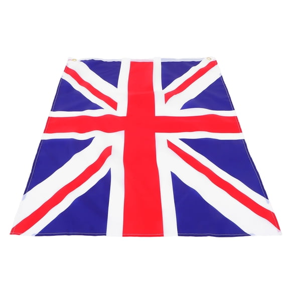 Mobestech British Union Jack Flag Garden Hanging Decor, Polyester, Vibrant Colors, Lightweight, Perfect for Outdoor Use
