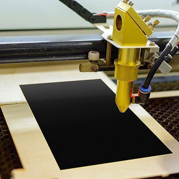 Mobestech Holographic Paper Sheets for Engraving Machines, High Precision Printing, 1 Set for Crafting and Decoration