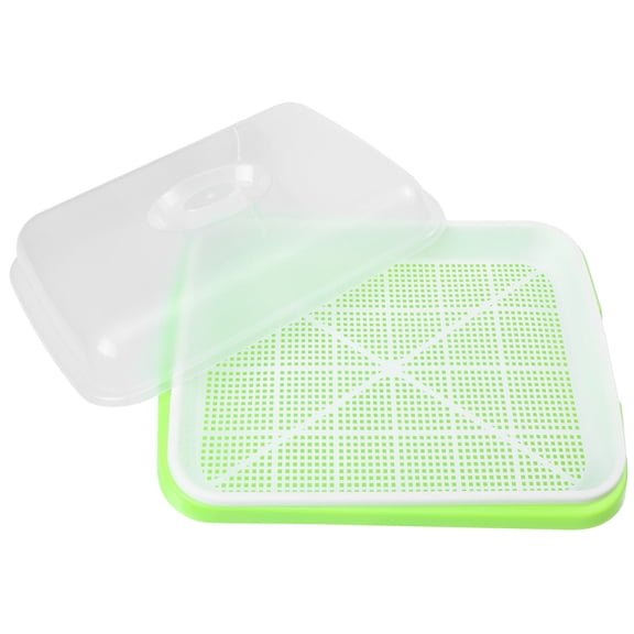 Mobestech Plastic Sprouting Kit Assorted Color Germination Basin for Hydroponic Wheatgrass Growing