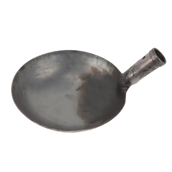 Mobestech Ladle Spoon Cooking Spoons Grey Iron Drainage Cleaning Adults 1Pcs