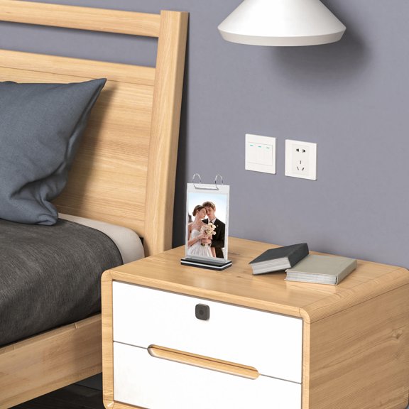 Mobestech Lightweight Transparent Menu Display Rack with Stable Base for Easy Tabletop Use