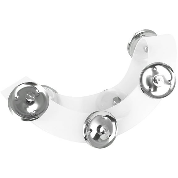 Mobestech Mountable Symbal Hihat Tambourine Adds Jingle Sound for Musicians 1Pcs