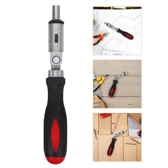 Mobestech Multi Screw Driver Ratchet Screwdriver Made Of Steel For Confined Spaces With Rotation Function 1Pcs