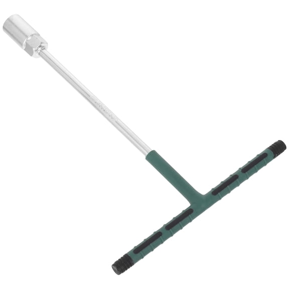 Mobestech 17mm Multifunction T Socket Wrench with Sliding T Handle, Vanadium Steel Tool for Easy Use