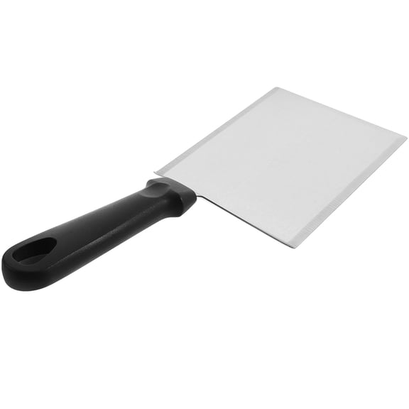 Mobestech Multipurpose Stainless Steel Cooking Scraper for Grilling Pizza Steak and More