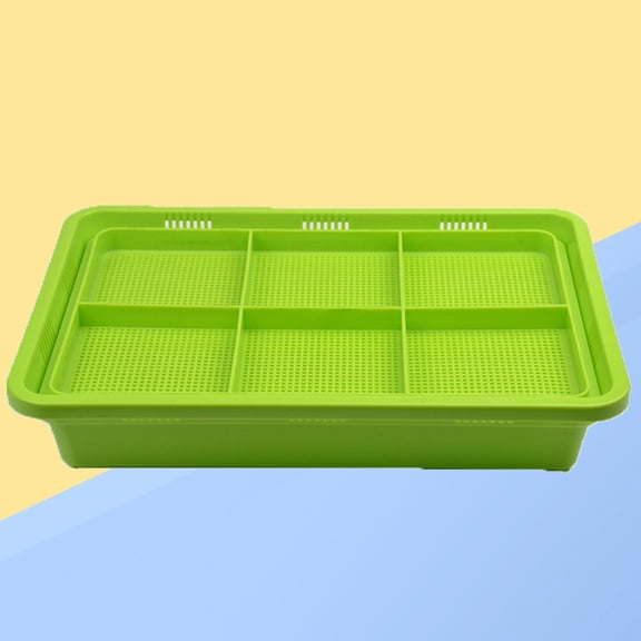 Mobestech Planting Grower Tray in Green Featuring Dense Holes for Easy Rooting and Root Rot Prevention