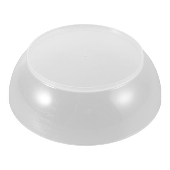 Mobestech Transparent Plastic Kitchen Scale Replacement Pan with Chemical Stable Material