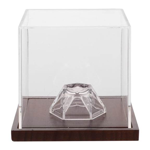 Mobestech Single Golf Ball Display Box with Clear Acrylic Design and Easy Access Lid