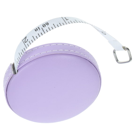 Mobestech Household Lavender Tape Measure Portable Round Design Retractable Measuring Tool