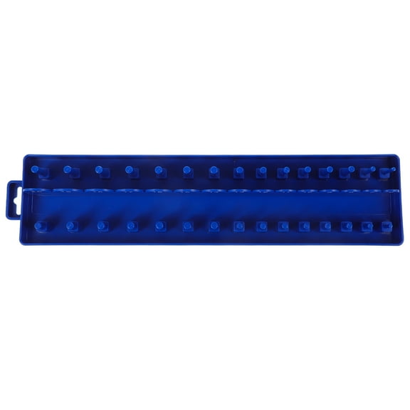 Mobestech Socket Organizer Trays Socket Organizer Blue PP Tool Organization Simple Design 1Pack