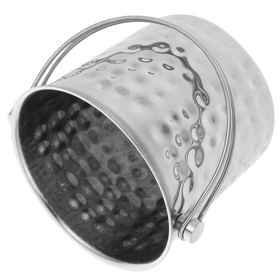Mobestech Stainless Steel Ice Bucket with Ice Holder - 1 Piece Cooler for Drinks and Parties
