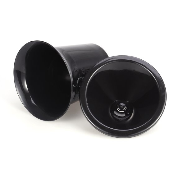 Mobestech Black Plastic Beverage Dispenser Dump Bucket Round Shape 1 Set for Tasting and Serving Drinks