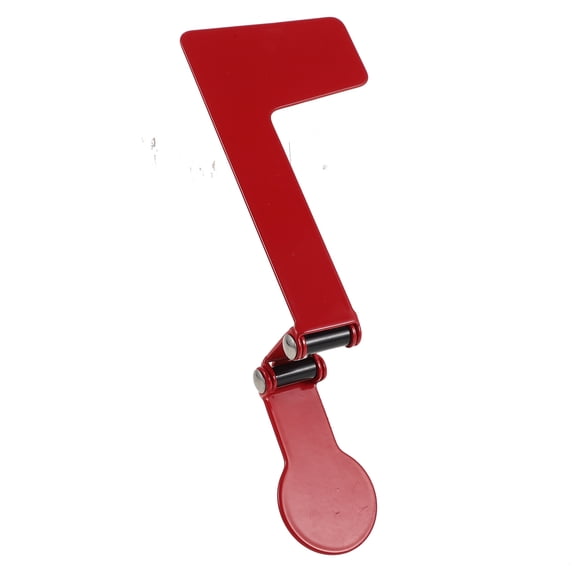 Mobestech Universal Red Mailbox Flag for Garden Use Metal Wall Mount and Post Mailbox Accessory