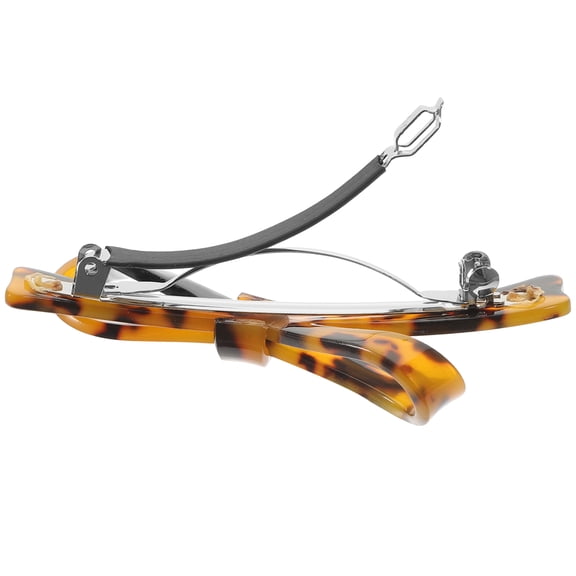 Mobestech Vintage Bow Hair Clips for Women's Multi Color Acetate Hair Accessories for Parties and Everyday Use