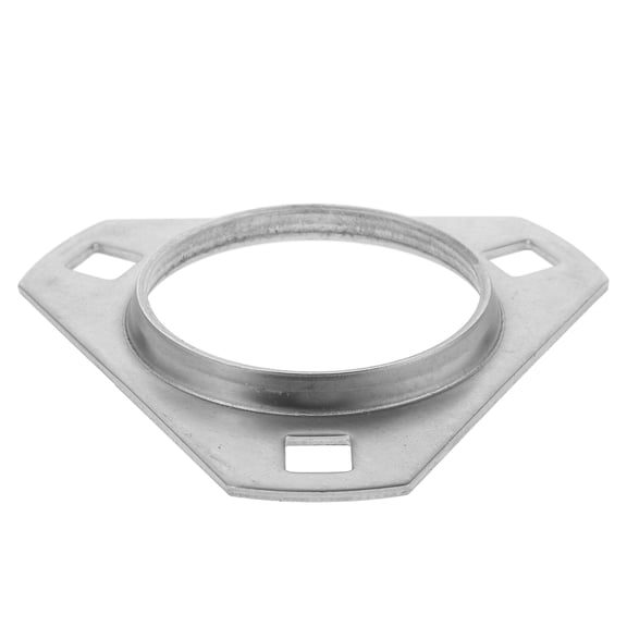 Mobestech Wheel Axle Hub Flanges Bearing Flange Silver 1Set