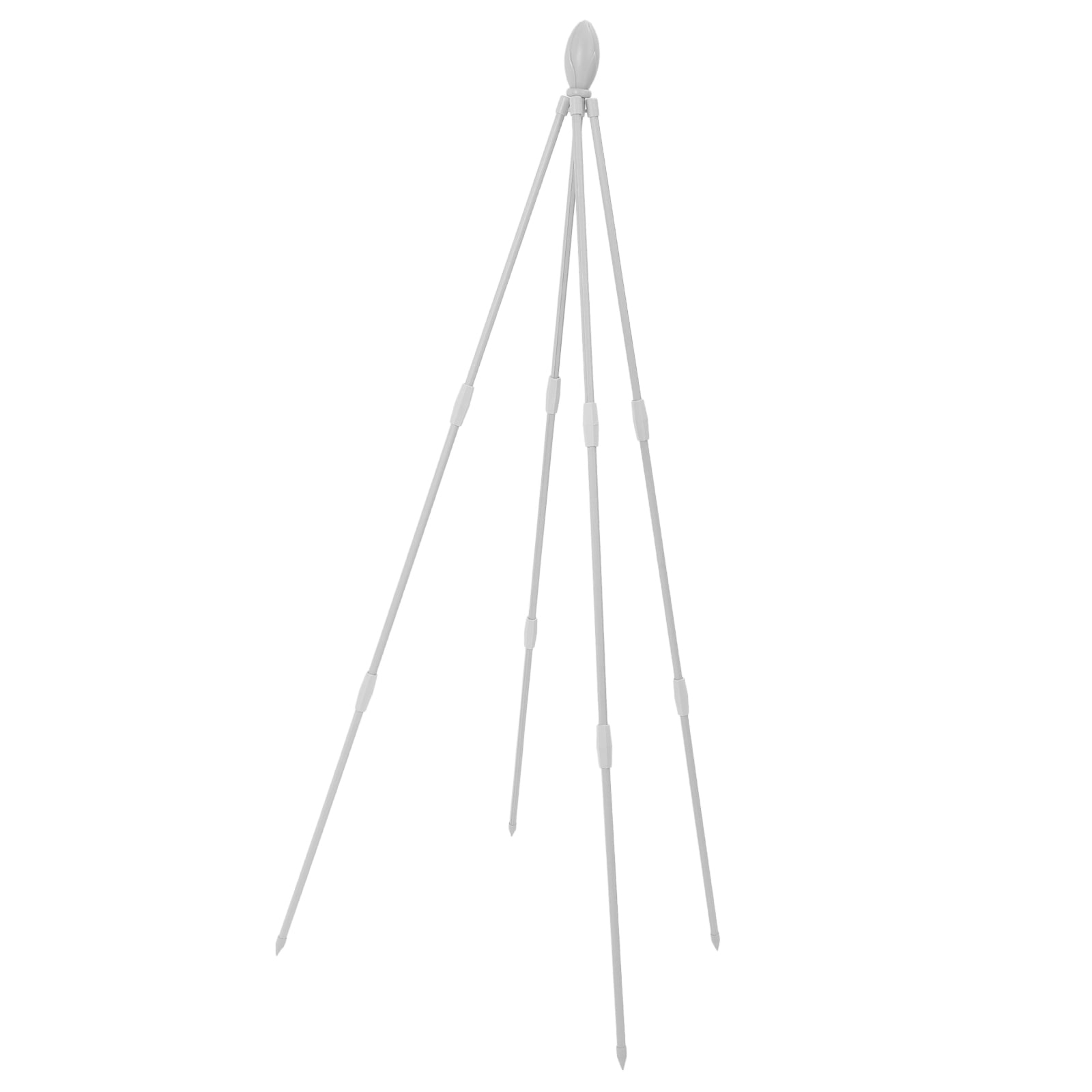 Mobestech Outdoor Plant Trellis White Garden Climbing Support for Vines and Flower Decoration