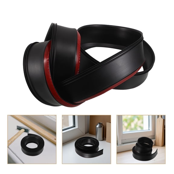 Mobestech Black Window Rain Cap Heavy Duty Water Diverter with Strong Adhesion for Home Window and Weatherproofing