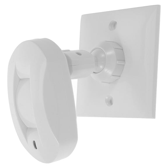 Mobestech Window and Door Alarms Infrared Alarm Detector White ABS 1Pack for Hotel Room Use