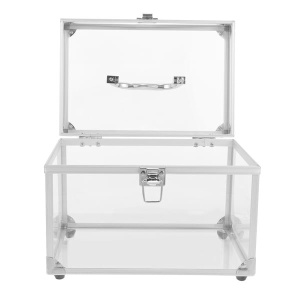 Mobestech CD Storage Box with Lid, Compact Organizer for Home and Office Use, Protects Discs and Damage