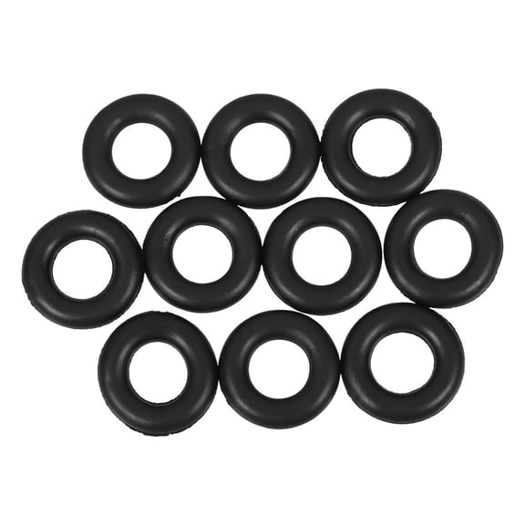 Mobestech suitcase replacement wheels Sewing Machine Rubber Ring Black 20Pcs for Smooth Stitching in Sewing Projects