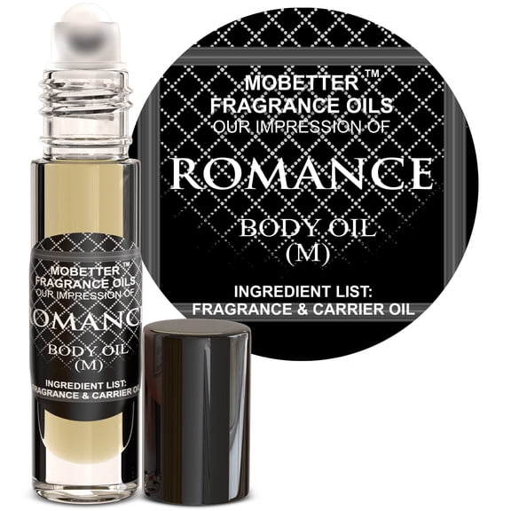 Mobetter Fragrance Oils' Our Impression of Romance (M) Men Cologne Body Oil