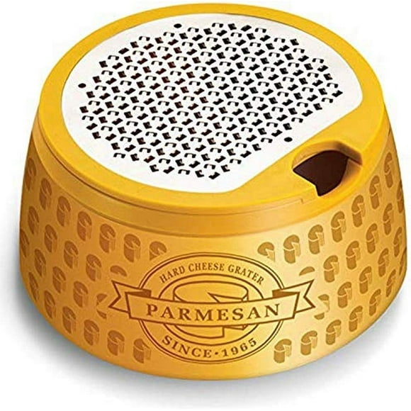 Mobi Parmesan Cheese Wheel Grater and Storage, 7-inches