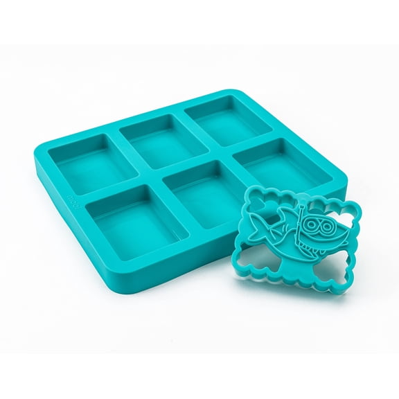 Mobi Silicone Ice Cream Sandwich Maker, Shark