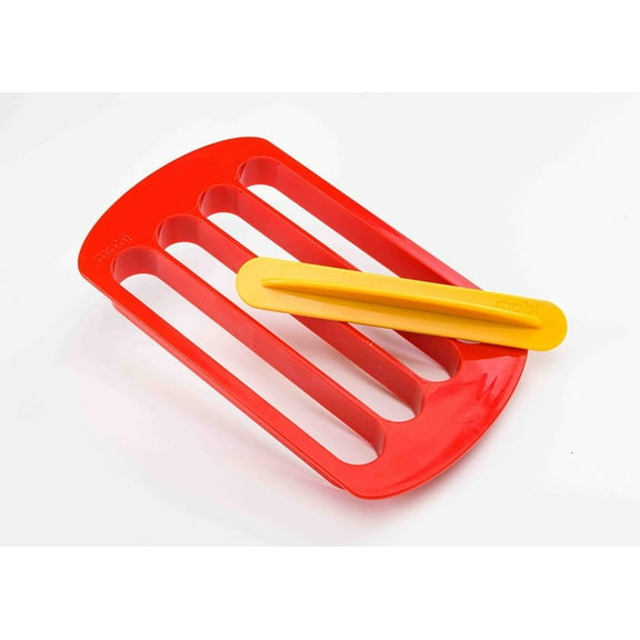 Mobi-The New Cool Way to Eat a Hamburger- Hot Dog Shaped Burger Mold