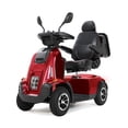 thumbnail image 1 of Mobigogo Heavy Duty All-Terrain Mobility Scooter for Adults & Seniors, 1000W Powerful Motor, 500 lbs Weight Capacity, 32 Mile Long Range, Off-Road Electric Mobility Scooter with Full Suspension, Red, 1 of 7