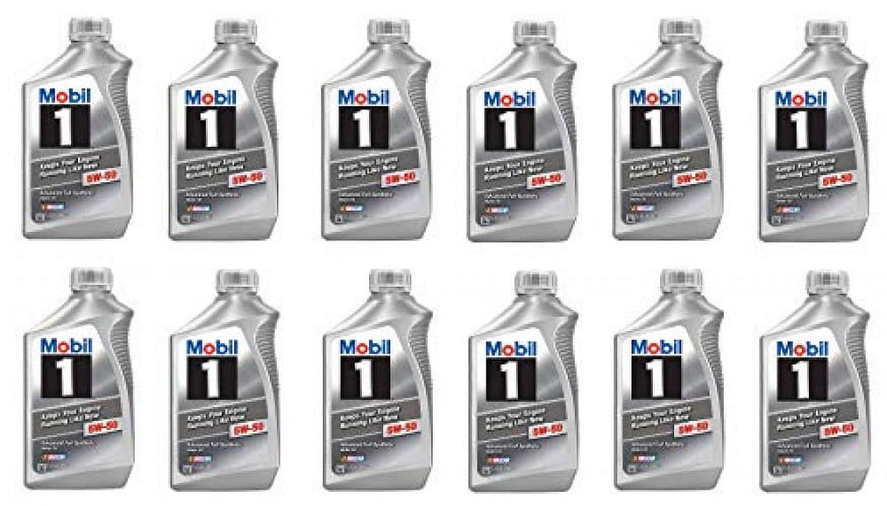 Mobil 1 5W-50 Advanced Full Synthetic Engine Oil for Car – 4 Litres
