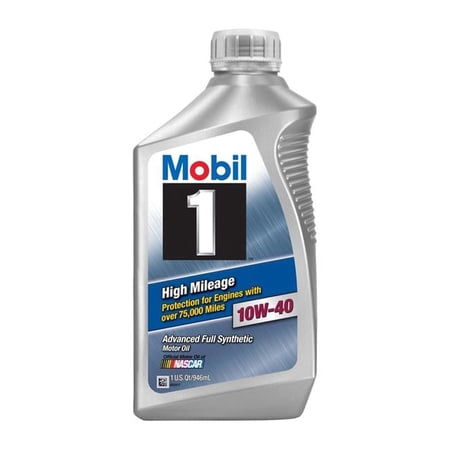 Mobil 1 10W-40 High Mileage Oil
