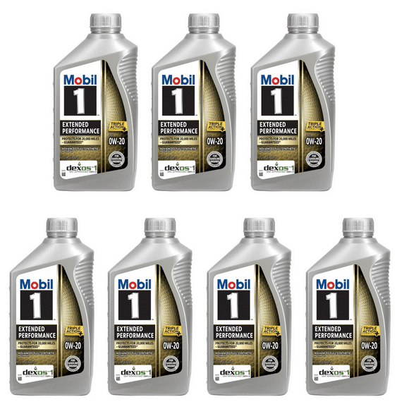 Mobil 1 0W-20 Oil in Mobil 1 Oil - Walmart.com