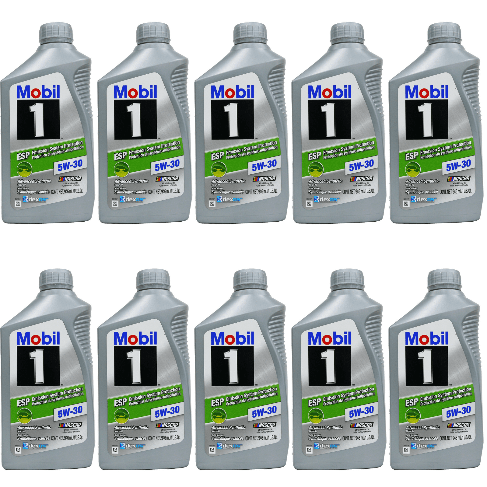Mobil 1 124044-1 ESP Formula Engine Oil 5W30 sold Individually Pack of 10 
